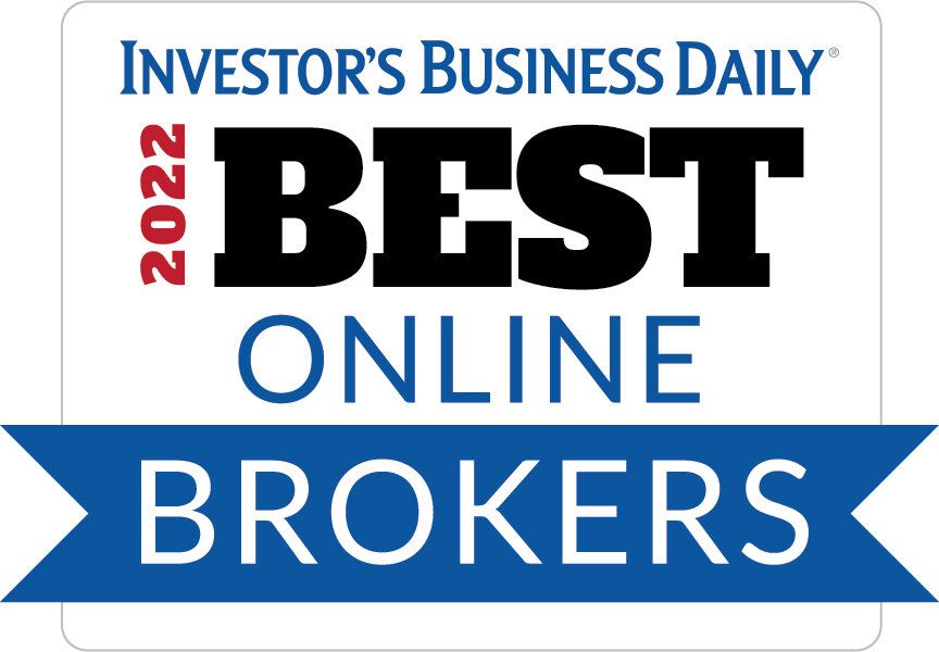 Investor's Business Daily 2022 Best Online Brokers Overall Award